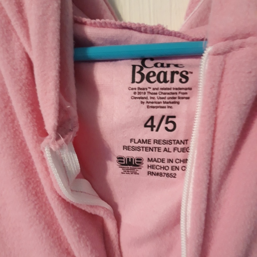 Care bear kids onesie
